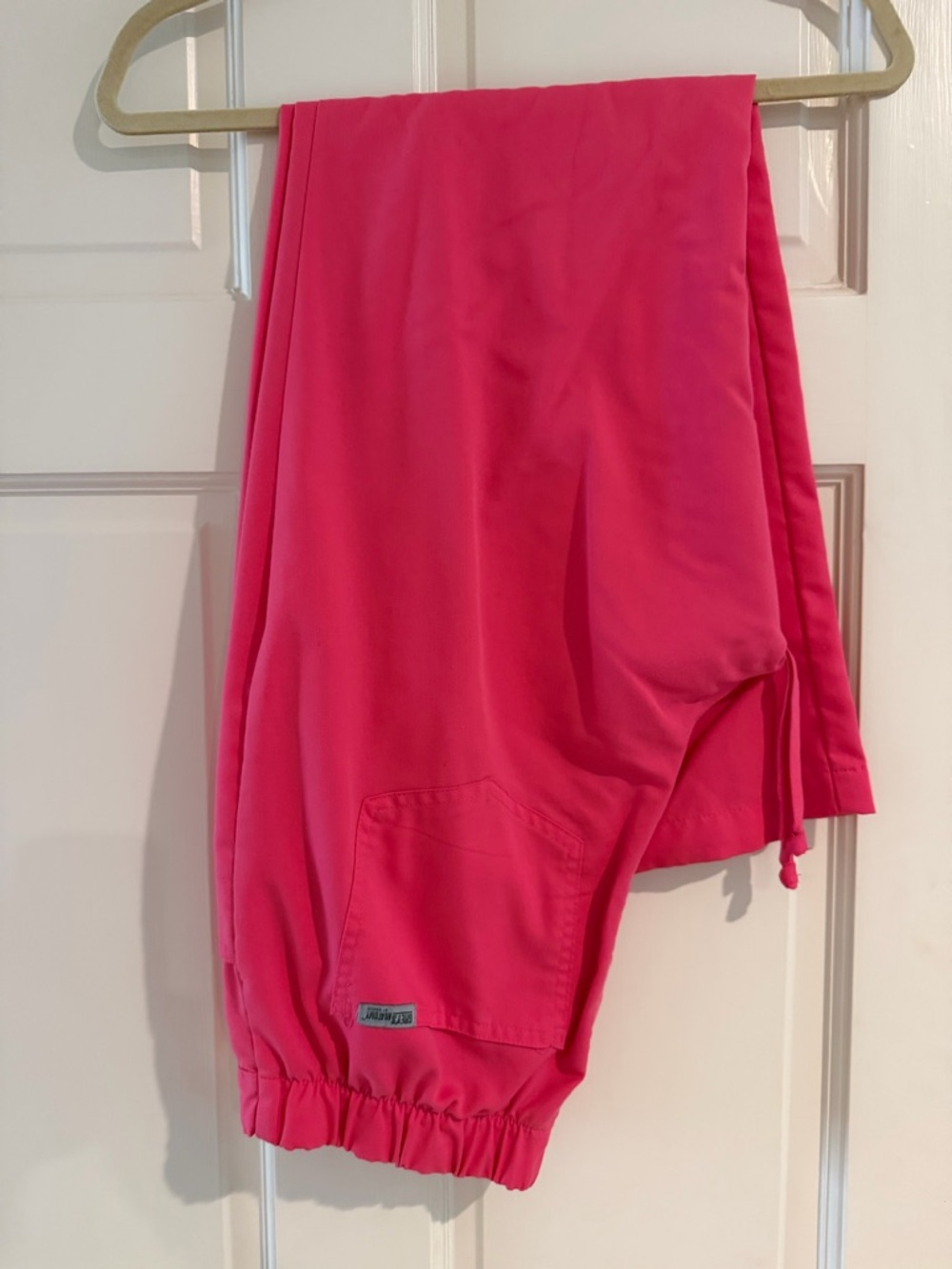 Greys Anatomy M Barco Uniforms Hot Pink Scrub Pants